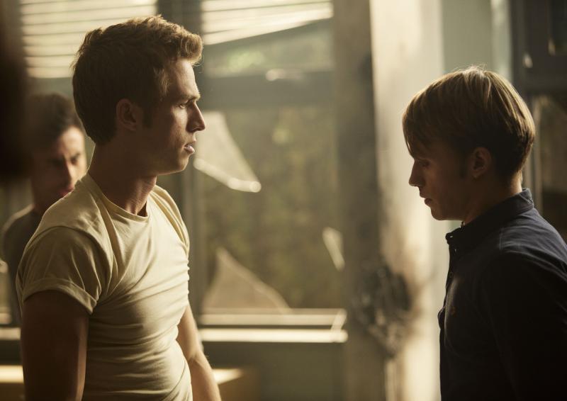 Class - Ep6 - Detained - Matteusz (JORDAN RENZO), Charlie (GREG AUSTIN) (Credit: BBC/Simon Ridgeway)