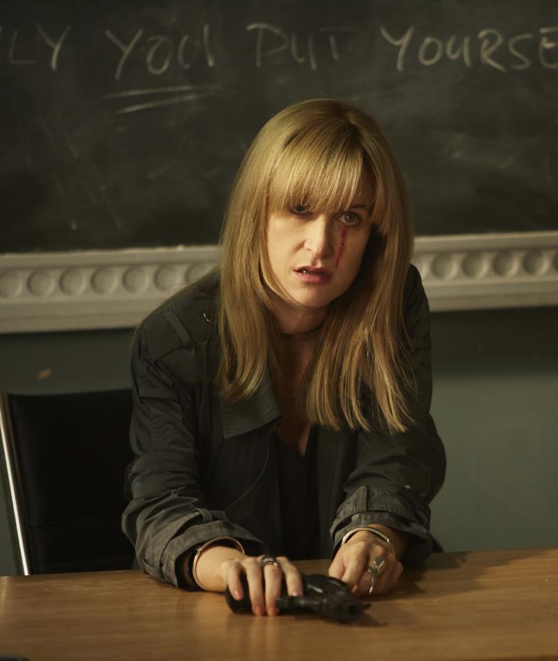 Class - Ep6 - Detained - Miss Quill (KATHERINE KELLY) (Credit: BBC/Simon Ridgeway)