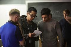 Class - Ep6 - Detained - Ram (FADY ELSAYED) (Credit: BBC/Simon Ridgeway)