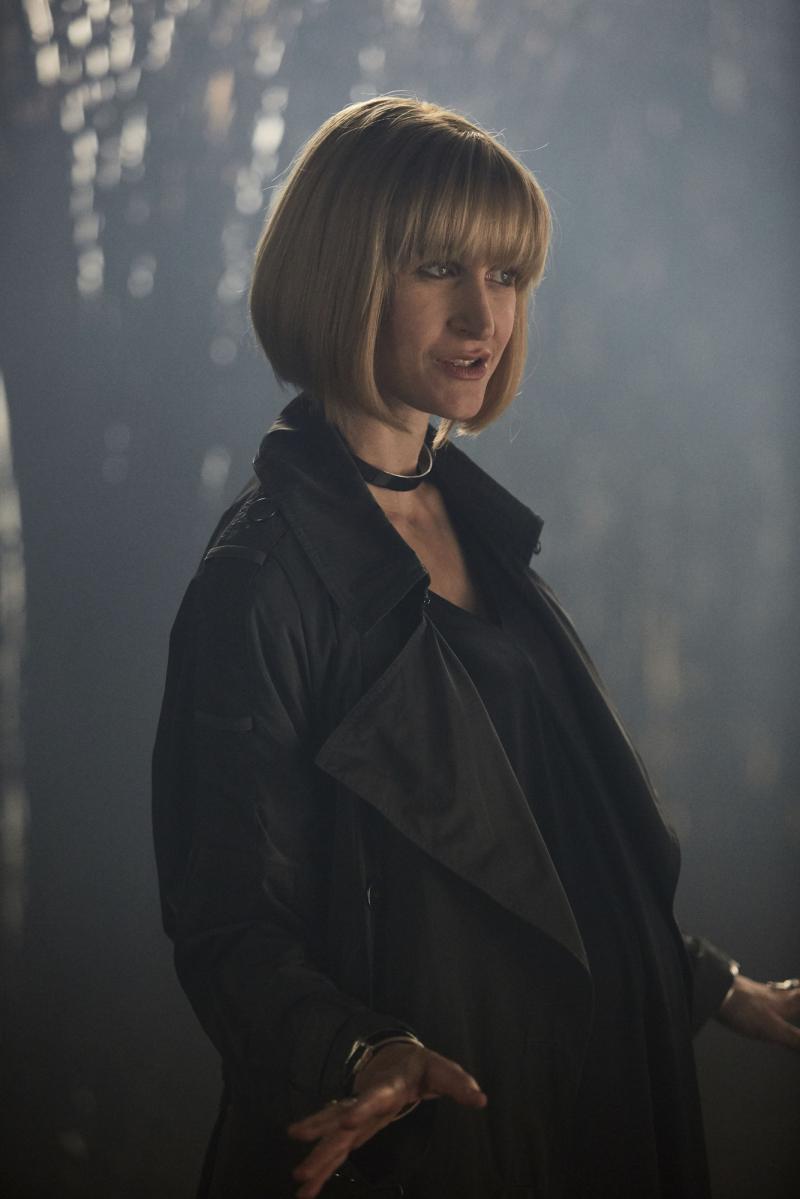 Class - Ep7 - The Metaphysical Engine, or What Quill Did - Miss Quill (KATHERINE KELLY) (Credit: BBC/Simon Ridgeway)