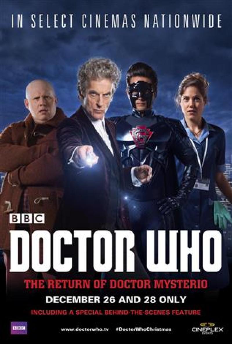 The Return of Doctor Mysterio in Canadian cinemas (Credit: BBC Worldwide/Cineplex Cinemas)