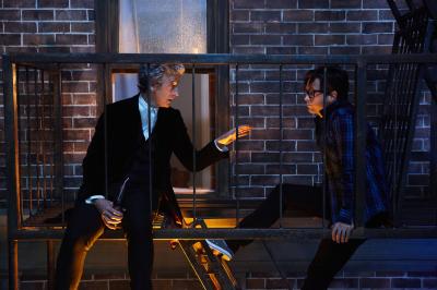 The Return of Doctor Mysterio  - Doctor Who (PETER CAPALDI), Grant (JUSTIN CHATWIN) (Credit: BBC)