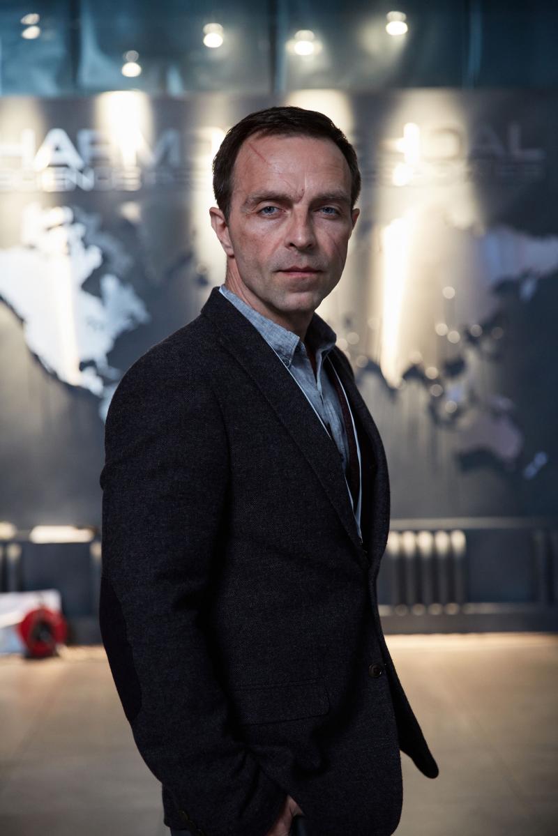 The Return of Doctor Mysterio  - Dr Sim (ALEKSANDAR JOVANOVIC) (Credit: BBC)