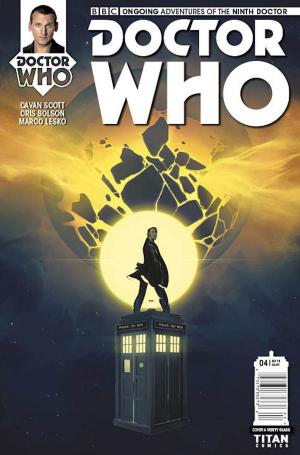 Ninth Doctor Issue 4 'The Transformed' (Part 1 of 2) Titan Comics  (Credit: http://media.titan-comics.com/dynamic-images/comics/issues/DW_9D_Ongoing_04_Cover_A_Verity_Glass_1z7XcBF.jpg.size-600.jpg)