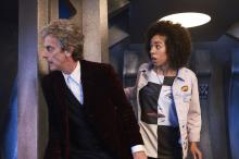 The Doctor (Peter Capaldi) and Bill (Pearl Mackie) (Credit: BBC/Simon Ridgway)