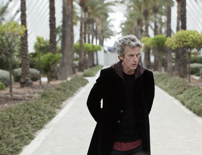 Doctor Who: Smile Peter Capaldi as The Doctor (Credit: BBC / Simon Ridgway)