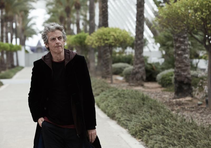 Doctor Who: Smile Peter Capaldi as The Doctor (Credit: BBC / Simon Ridgway)