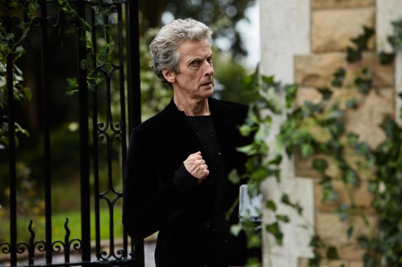 Knock Knock The Doctor (PETER CAPALDI) (Credit: BBC/BBC Worldwide (Simon Ridgway))