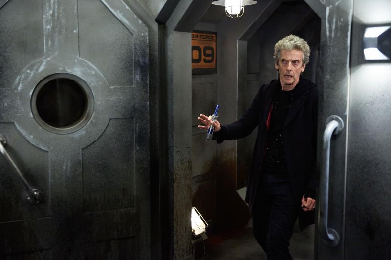 Oxygen: The Doctor (Peter Capaldi) (Credit: BBC/BBC Worldwide (Simon Ridgway))
