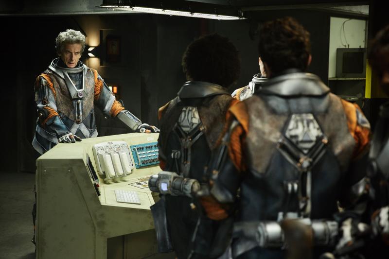 Oxygen: The Doctor (Peter Capaldi) (Credit: BBC/BBC Worldwide (Simon Ridgway))