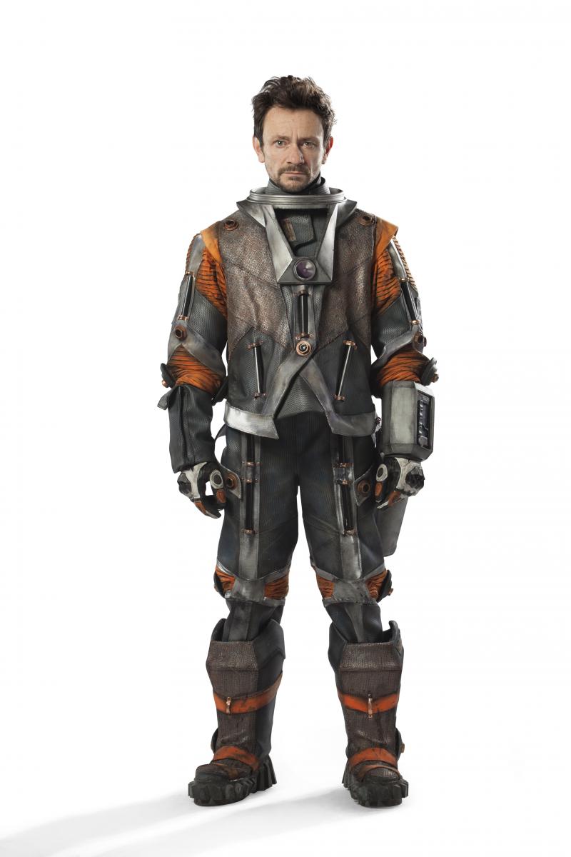 Oxygen: Tasker (Justin Salinger) (Credit: BBC/BBC Worldwide (Jon Hall))