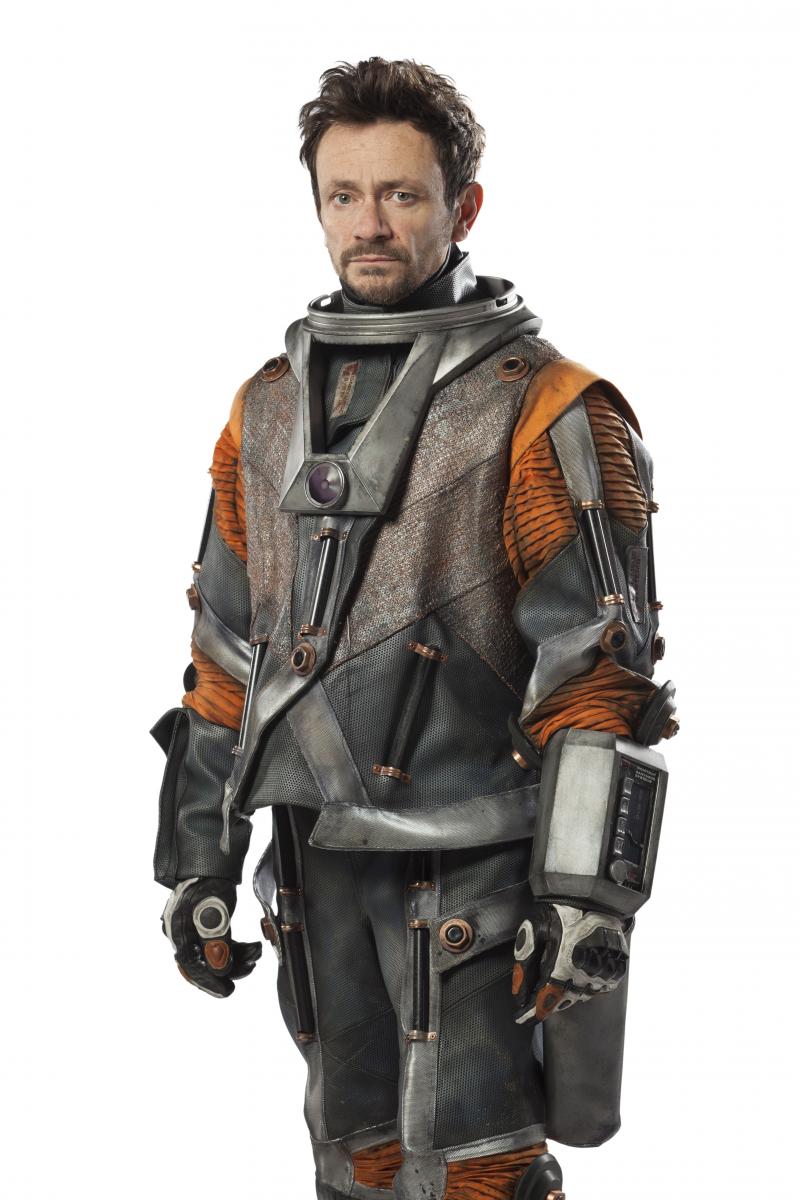 Oxygen: Tasker (Justin Salinger) (Credit: BBC/BBC Worldwide (Jon Hall))