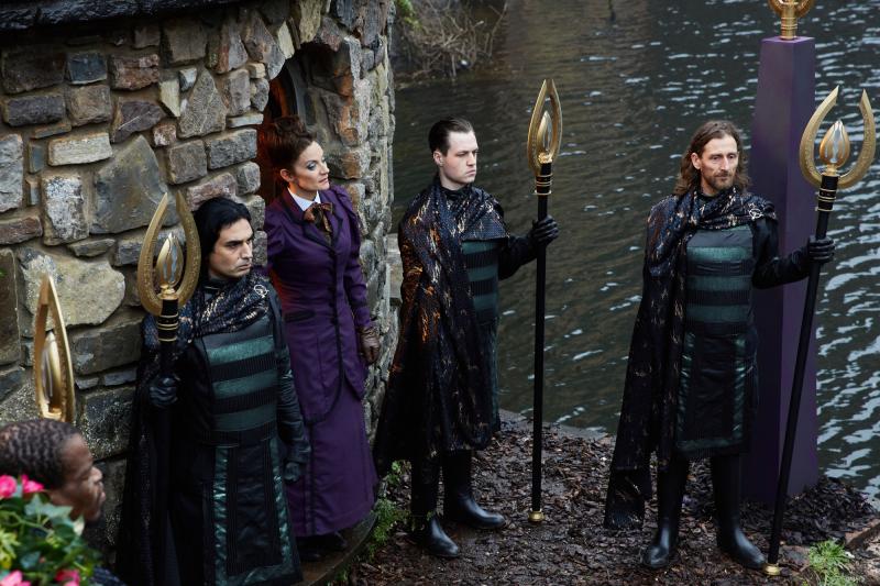 Extremis: Missy (Michelle Gomez) (Credit: BBC/BBC Worldwide (Simon Ridgway))