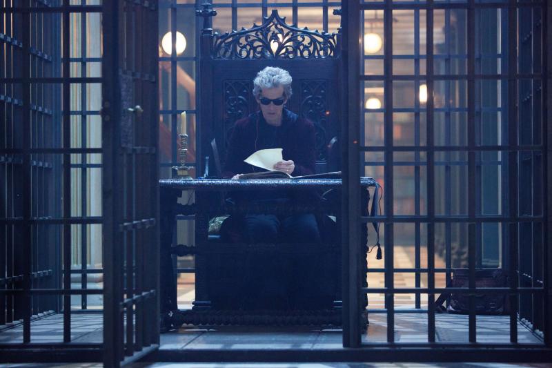 Extremis: The Doctor (Peter Capaldi) (Credit: BBC/BBC Worldwide (Simon Ridgway))