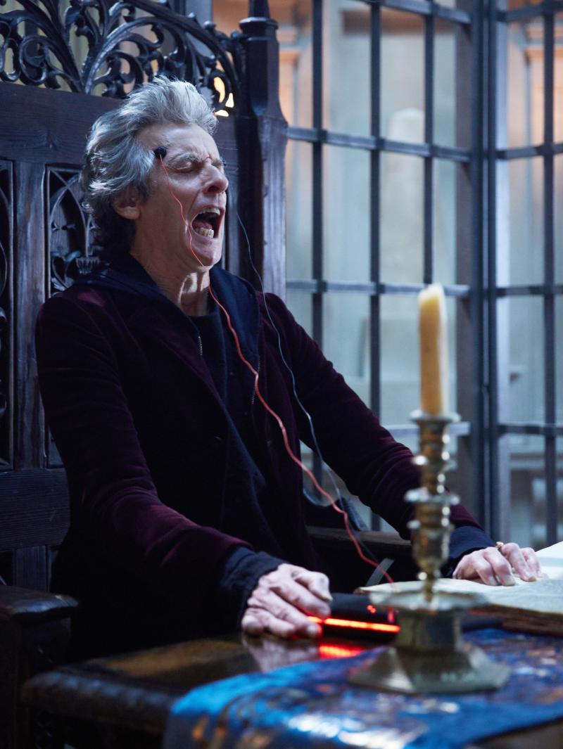 Extremis: The Doctor (Peter Capaldi) (Credit: BBC/BBC Worldwide (Simon Ridgway))