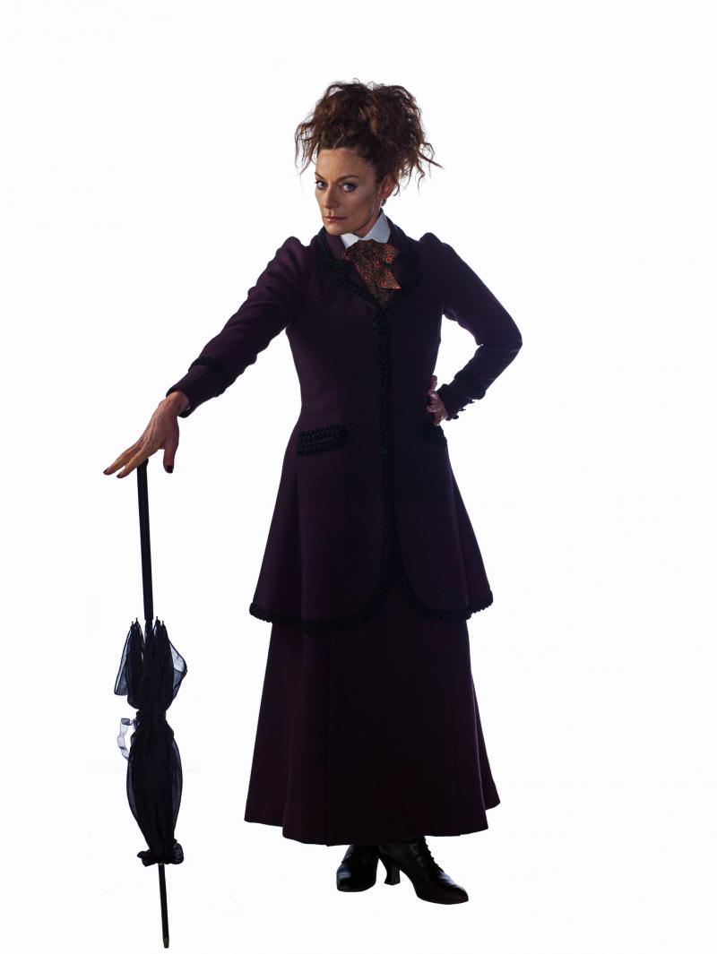 Extremis: Missy (Michelle Gomez) (Credit: BBC/BBC Worldwide (Simon Ridgway))