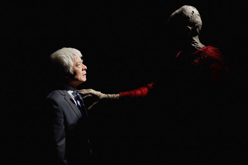 The Pyramid At The end Of The World: Secretary General (Togo Igawa), Monk (Credit: BBC/BBC Worldwide (Simon Ridgway))