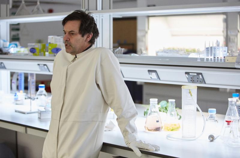 The Pyramid At The end Of The World: Douglas (Tony Gardner) (Credit: BBC/BBC Worldwide (Simon Ridgway))