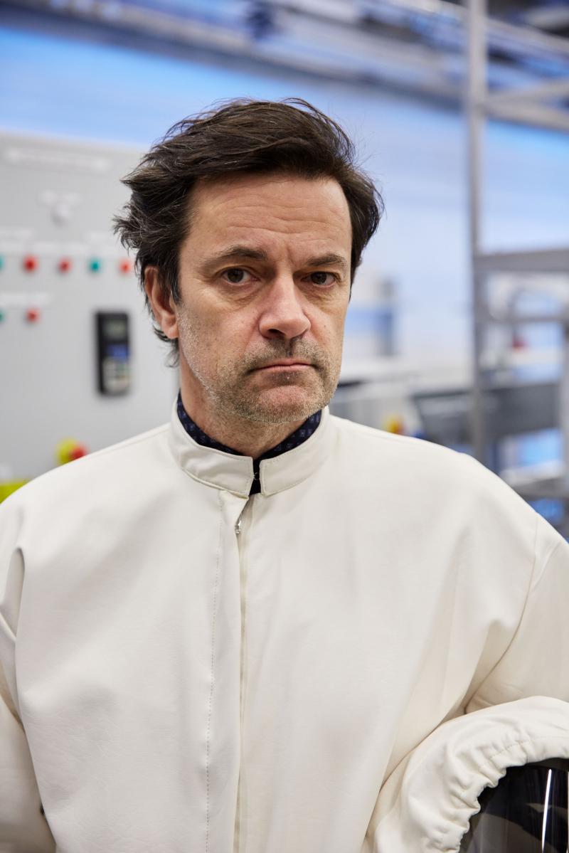 The Pyramid At The end Of The World: Douglas (Tony Gardner) (Credit: BBC/BBC Worldwide (Simon Ridgway))