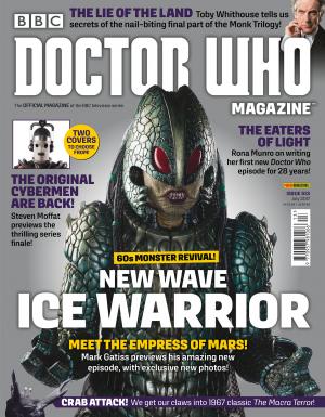 Doctor Who Magezine 513 (Ice Warrior variant) (Credit: DWM)