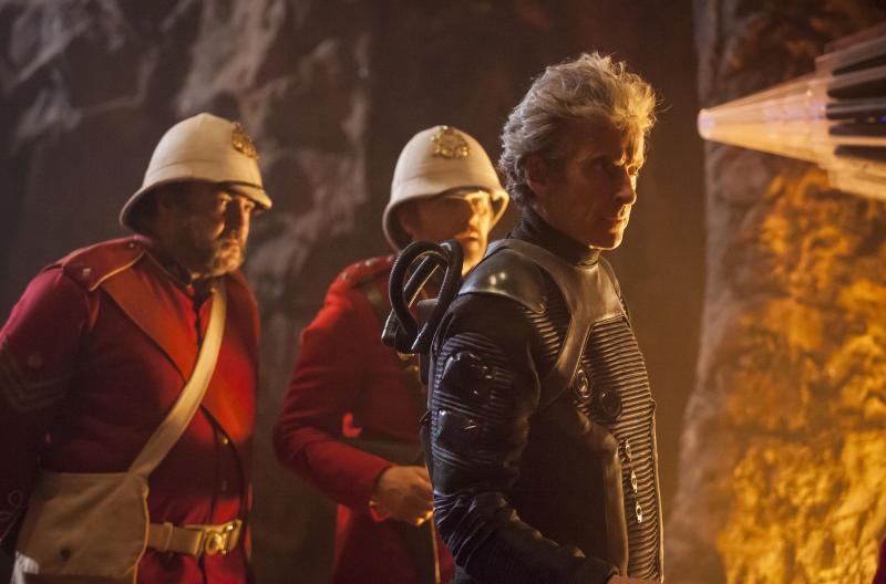 Empress of Mars: The Doctor (Peter Capaldi) (Credit: BBC/BBC Worldwide (Jon Hall))