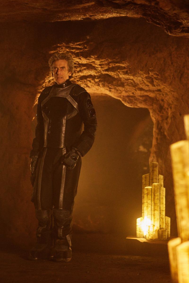 Empress of Mars: The Doctor (Peter Capaldi) (Credit: BBC/BBC Worldwide (Simon Ridgway))