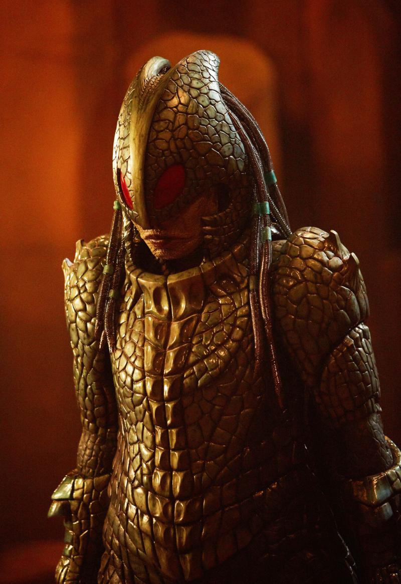 Empress of Mars: Iraxxa (Adele Lynch) (Credit: BBC/BBC Worldwide (Simon Ridgway))
