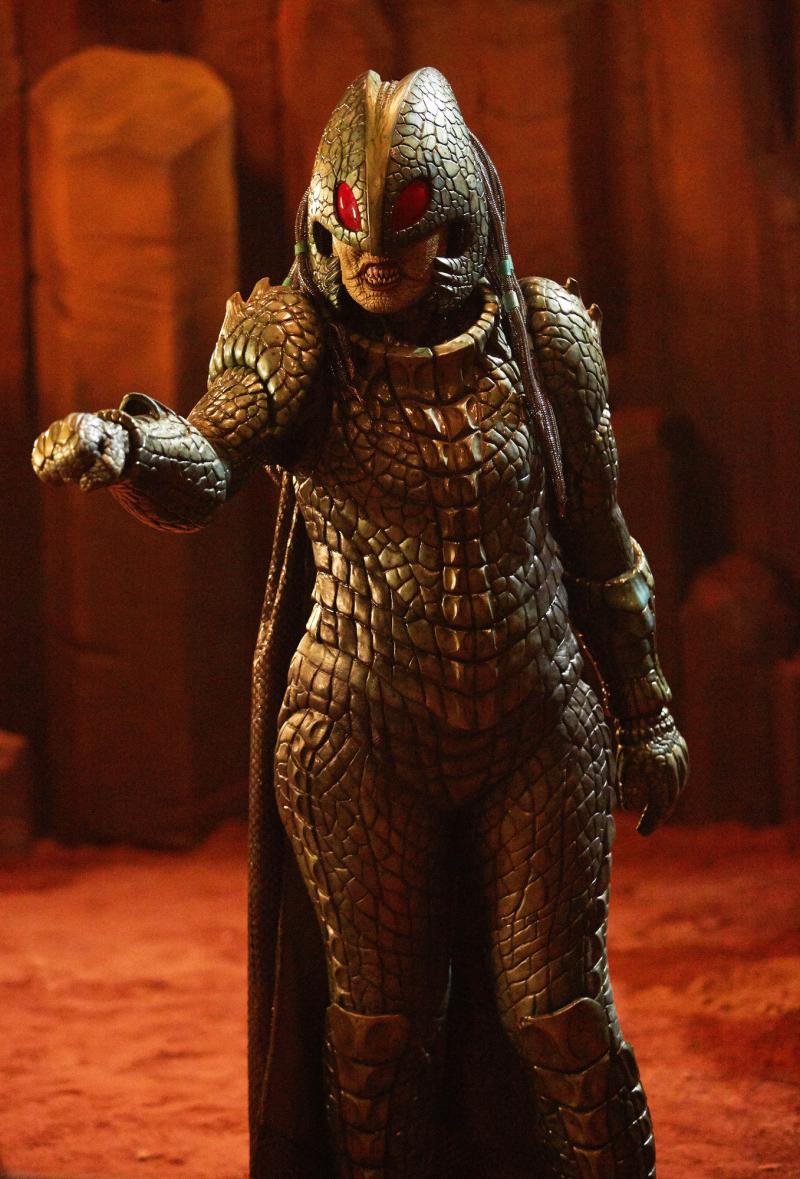 Empress of Mars: Iraxxa (Adele Lynch) (Credit: BBC/BBC Worldwide (Simon Ridgway))