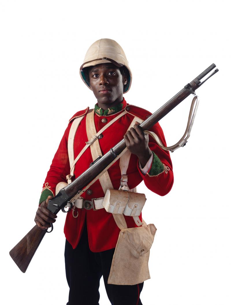 Empress of Mars: Vincey (Bayo Gbadamosi) (Credit: BBC/BBC Worldwide (Simon Ridgway))