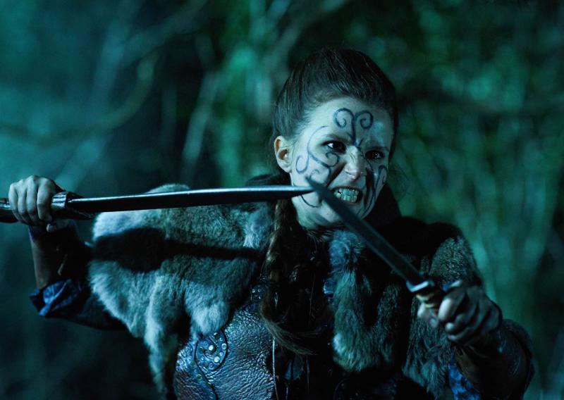 The Eaters of Light: Kar (Rebecca Benson) (Credit: BBC/BBC Worldwide (Simon Ridgway))