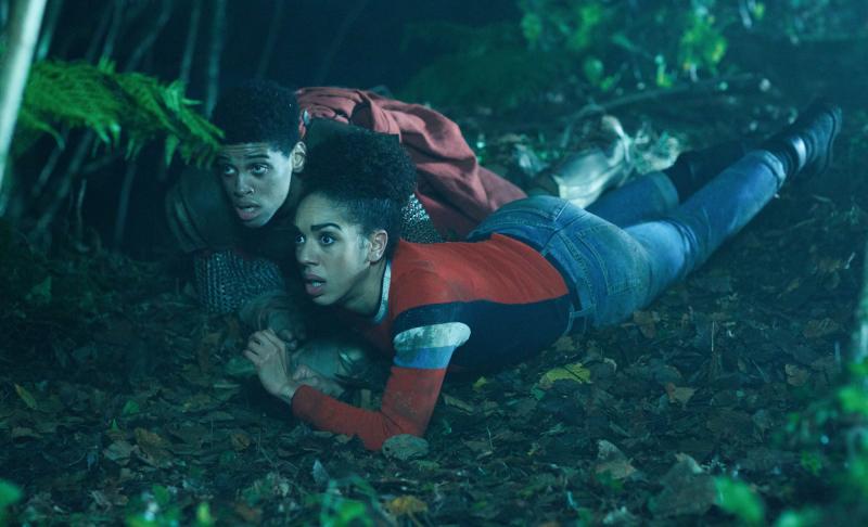The Eaters of Light: Vitus (Sam Adewunmi), Bill (Pearl Mackie) (Credit: BBC/BBC Worldwide (Simon Ridgway))