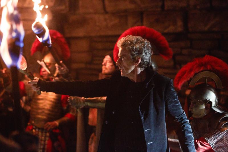 The Eaters of Light: The Doctor (Peter Capaldi) (Credit: BBC/BBC Worldwide (Simon Ridgway))