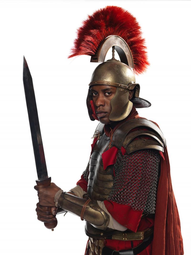 The Eaters of Light: Vitus (Sam Adewunmi) (Credit: BBC/BBC Worldwide (Simon Ridgway))