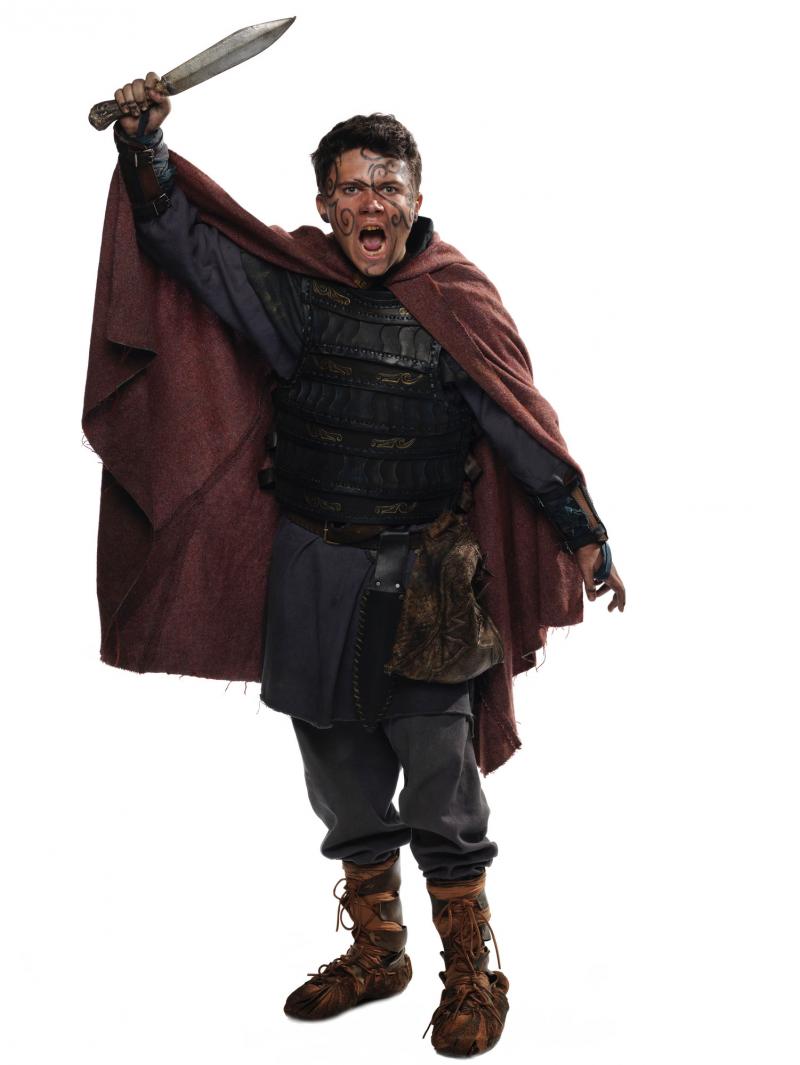 The Eaters of Light: Ban (Daniel Kerr) (Credit: BBC/BBC Worldwide (Simon Ridgway))