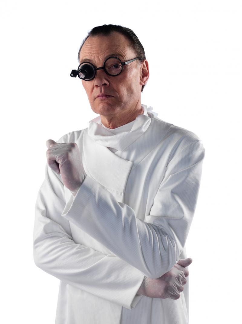 : Surgeon (Paul Brightwell) (Credit: BBC/BBC Worldwide (Simon Ridgway))