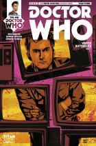 Dâ€‹octor Who: The Tenth Doctor Year 3 #6â€‹ Cover A (Credit: Titan / Antonio Fuso)