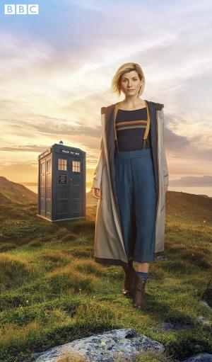 Jodie Whittaker as The Doctor (Credit: BBC/Steve Schofield)