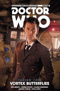 The Tenth Doctor: Facing Fate Volume 2: Vortex Butterflies - Cover (Credit: Titan )