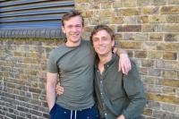 Jordan Renzo (Matteusz Andrzejewski), Greg Austin (Charlie Smith) (Credit: Big Finish)