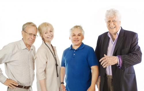 John Leeson, Lalla Ward, Matthew Waterhouse Tom Baker (Credit: Big Finish)