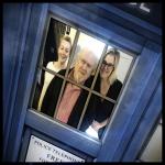 Colin Baker, India Fisher, Anna Hope (Credit: Big Finish)