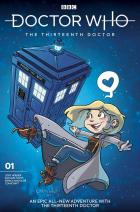 Thirteenth Doctor #1 - Cover I _ Katie Cook (Credit: Titan )