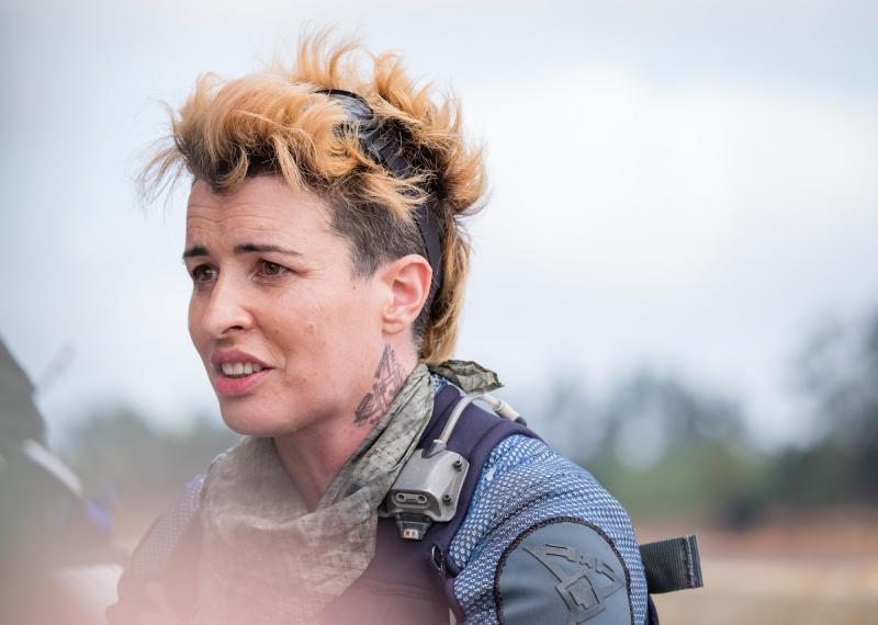  The Ghost Monument: Angstrom (Susan Lynch) (Credit: BBC Studios (Coco Van Oppens))