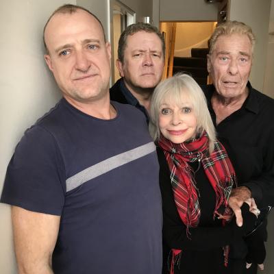 Tim Treloar, Jon Culshaw,  Katy Manning, John Levene (Credit: Big Finish)