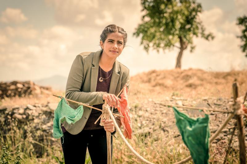 Demons Of The Punjab: Yaz (Mandip Gill) (Credit: BBC Studios (Ben Blackall))