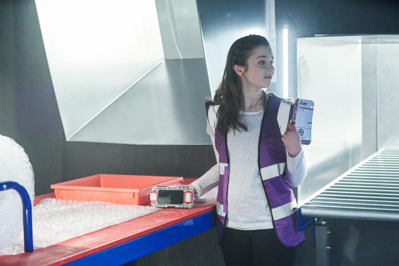 Kerblam!: Kira Arlo (Claudia Jessie) (Credit: BBC Studios (Ben Blackall))