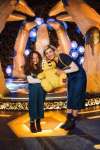 Children in Need 2018: Anna with the Doctor! (Credit: BBC/Sophie Mutevelian)