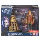 Doctor Who The Seventh Doctor and Axis Strike Squad Dalek Action Figure Set (Credit: Character Options )