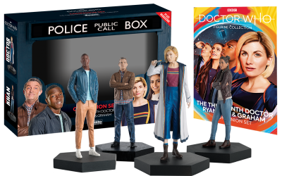 Doctor Who Companion Set (Credit: Eaglemoss / BBC Studios)