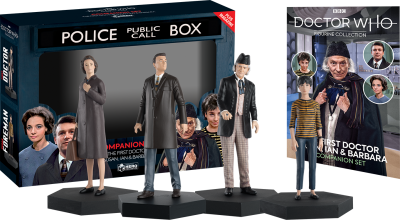 Doctor Who Companion Set (Credit: Eaglemoss / BBC Studios)